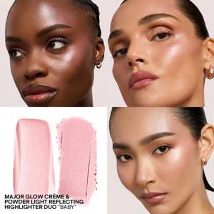 Patrick Ta Major Glow Crème & Powder Light Reflecting Translucent Highlighter Duo