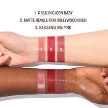 Cargar imagen en el visor de la galería, Kit de viaje Charlotte&#39;s Iconic Hollywood Lip Trio
