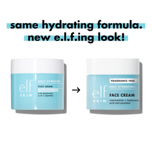 Elf skin Holy Hydration Face cream fragance free With Hyaluronic acid + peptides