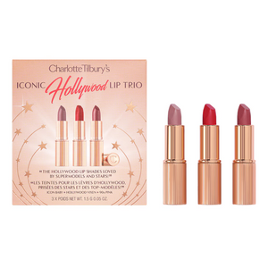 Kit de viaje Charlotte's Iconic Hollywood Lip Trio