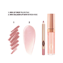 Cargar imagen en el visor de la galería, Dúo para labios Glossy Fresh Pink Lip Duo_
