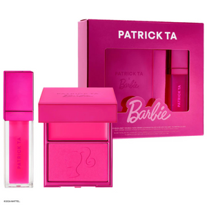 Patrick Ta x Barbie - Blush Duo and Lip Plumper Set